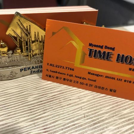 Myeongdong Time Hostel سيول المظهر الخارجي الصورة